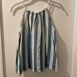 Anthropologie Rope Stripe Tank Top